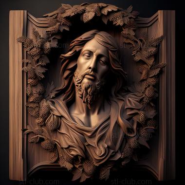 3D model st jesus (STL)